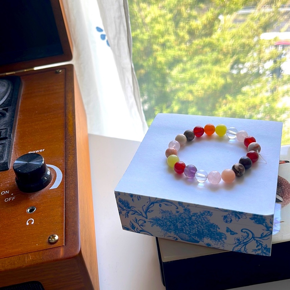 Handmade beaded bracelet